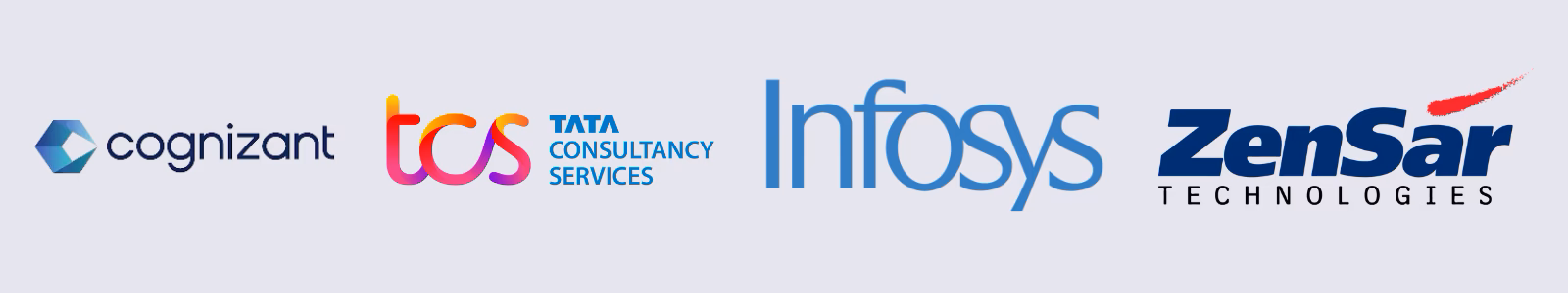Partner companies logos including IBM, TCS, and other corporate partners